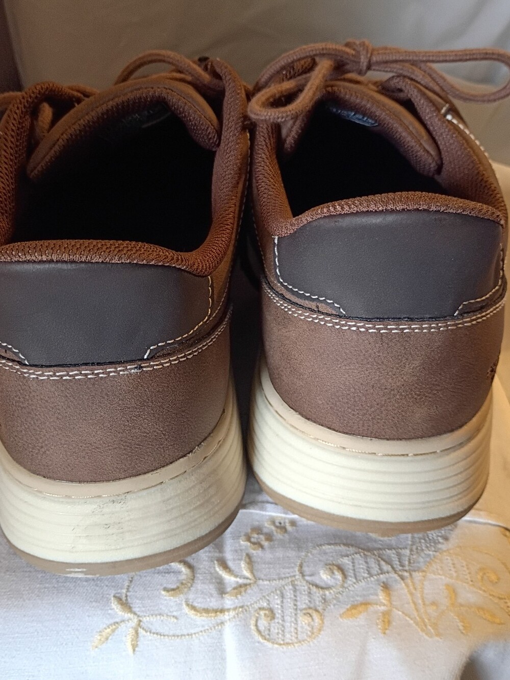 NWOT Skechers Swift Fit Shoes Hands-Free Mens Relaxed Fit Memory Foam Sz 14 - Picture 4 of 7